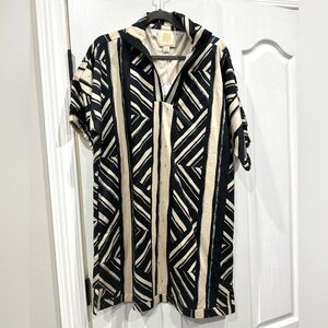 Emily McCarthy Poppy dress in plaid noir